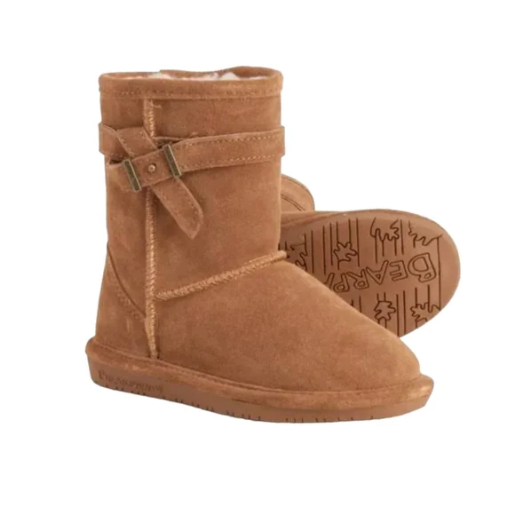 BearPaw Shoes Bearpaw Girls Val Toddler Low Top Suede Boots